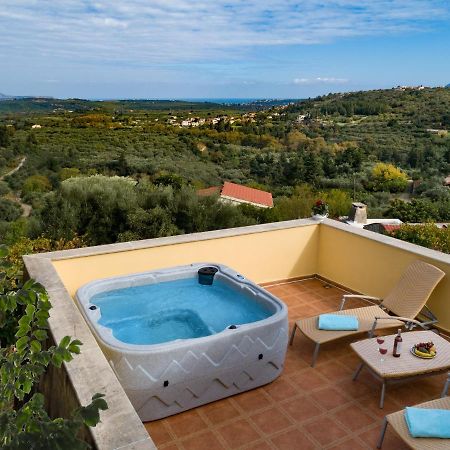 Villa Erontas - Private Heated Jacuzzi Makhairoí Exteriör bild
