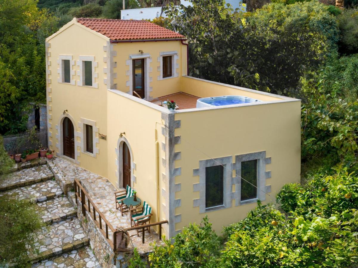 Villa Erontas - Private Heated Jacuzzi Makhairoí Exteriör bild